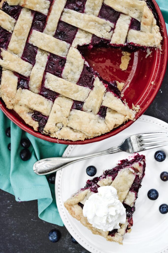 Vegan Blueberry Pie