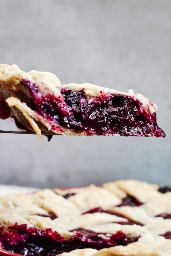 Vegan Blueberry Pie