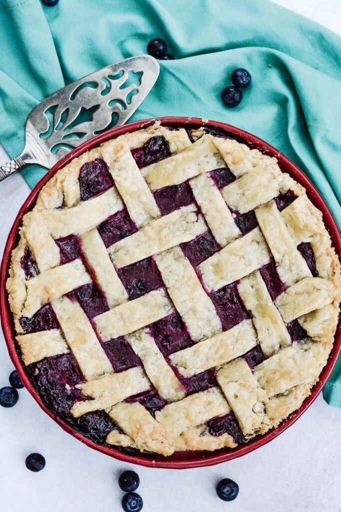 Vegan Blueberry Pie