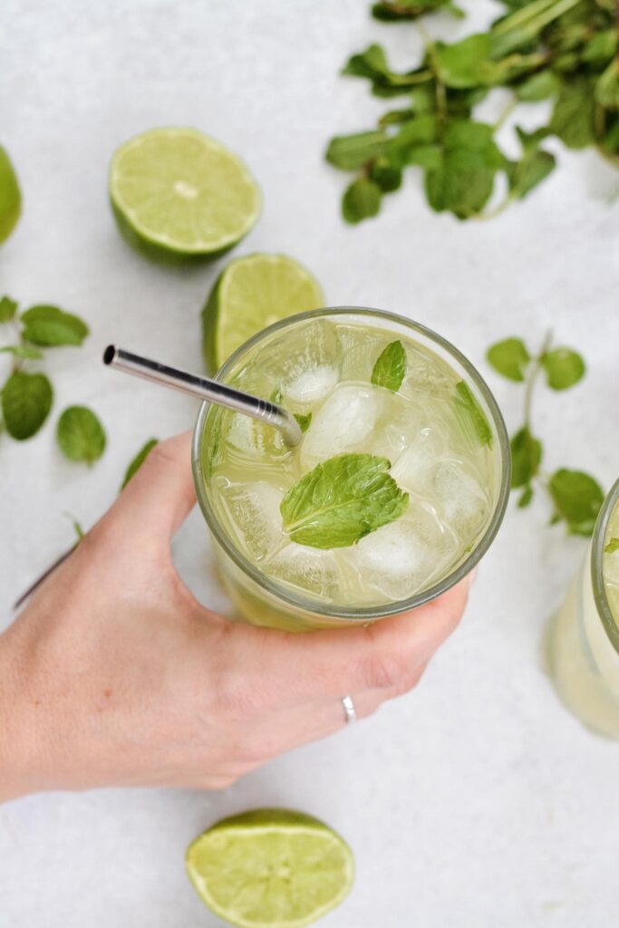 Mango Mojito Mocktail