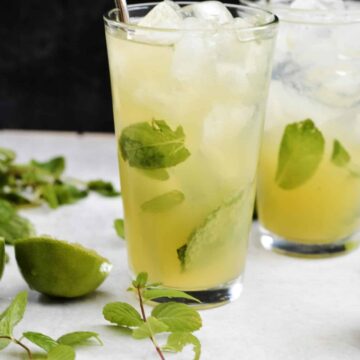 Mango Mojito Mocktail