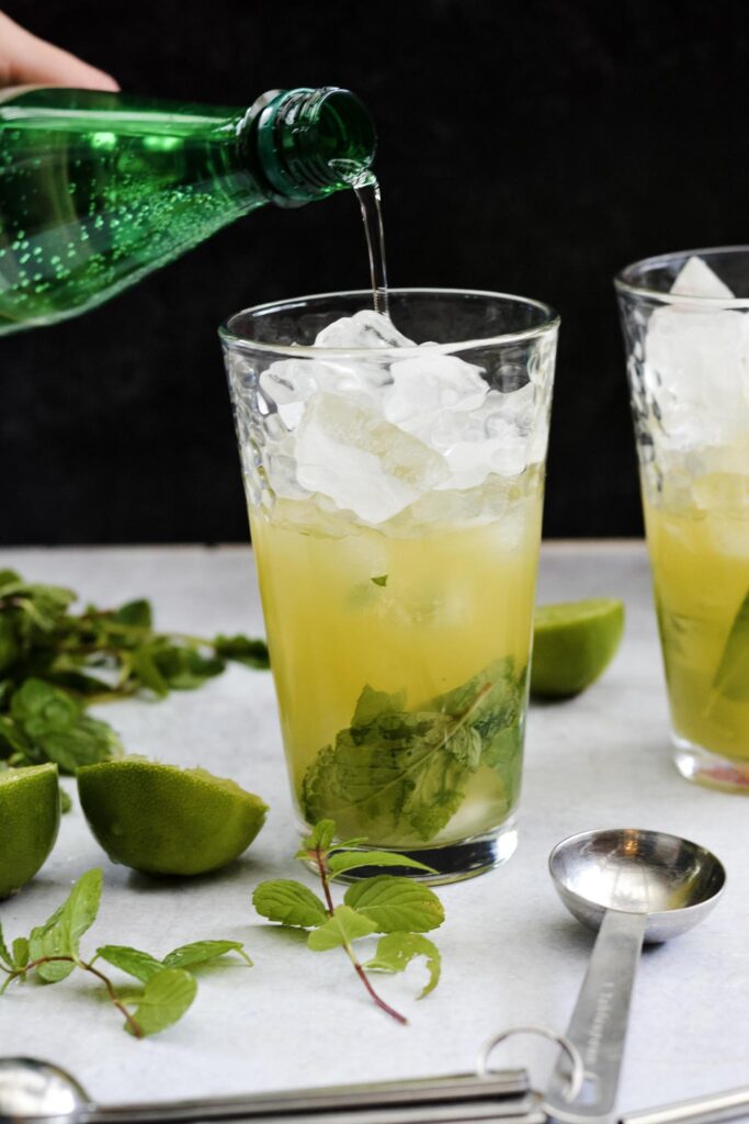 Mango Mojito Mocktail