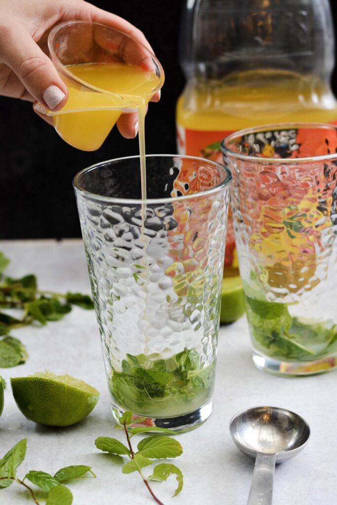 Mango Mojito Mocktail