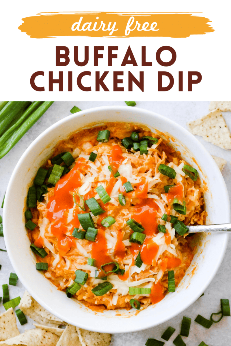 Dairy Free Buffalo Chicken Dip