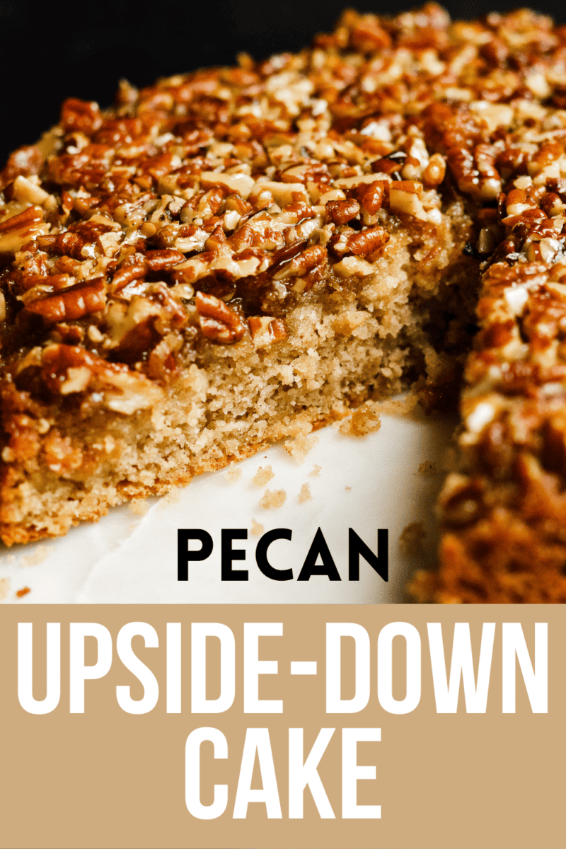 Pecan Upside Down Cake